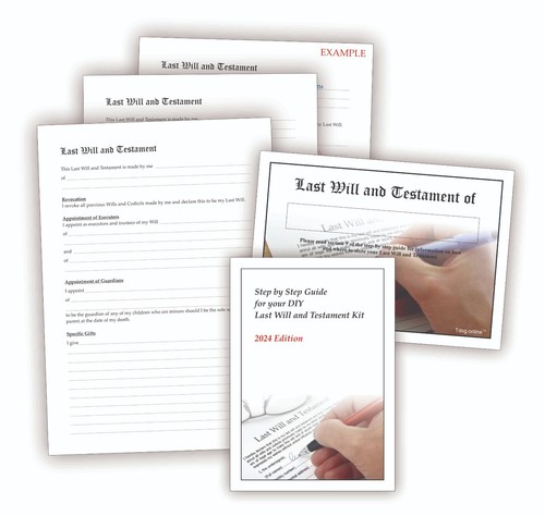 Last will and testament kit - last,