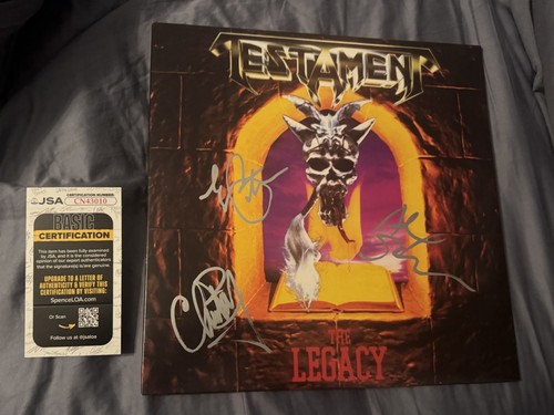 Testament band firmato - band,