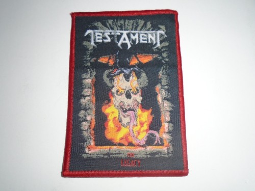 Testament legacy toppa tessuta - toppa,