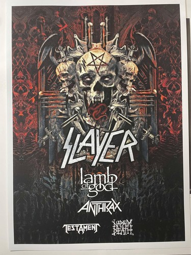 Slayer antrace testamento lamb - testamento,