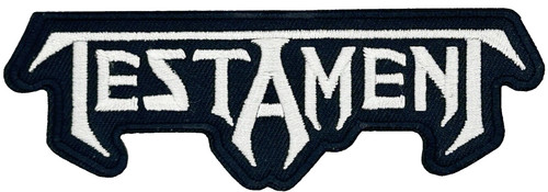 Applique testament musica rock - applique,