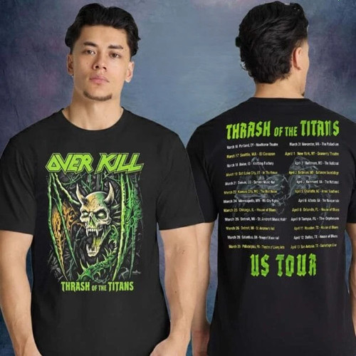 Maglietta overkill thrash - maglietta,