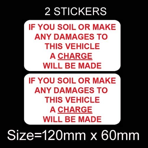 Soiling this vehicle - soiling,