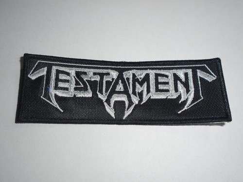 Toppa ricamata testamento - toppa,
