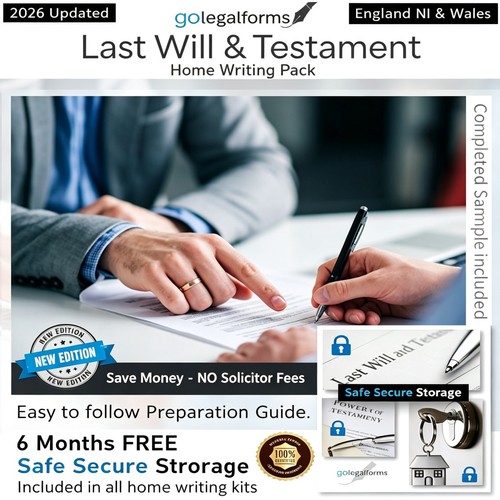 Last will testament home - &,