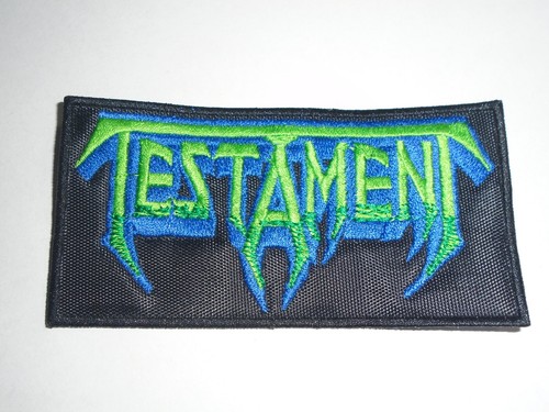 Toppa ricamata testamento - toppa,