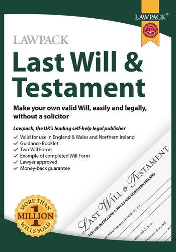 Lawpack last will testament - lawpack, &
