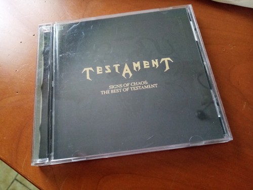 Testament signs chaos the - testament,