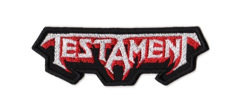 Patch testamento ricamata
